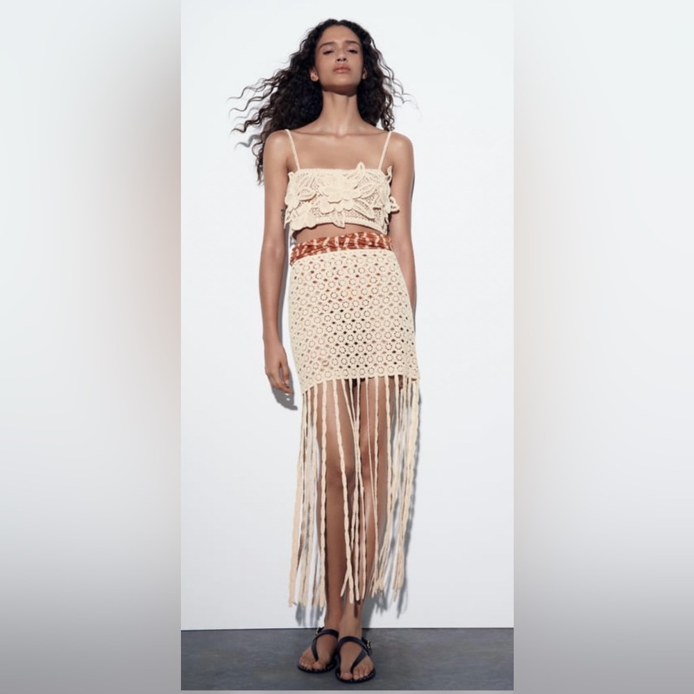 COPY - Zara Fringe Crochet Set